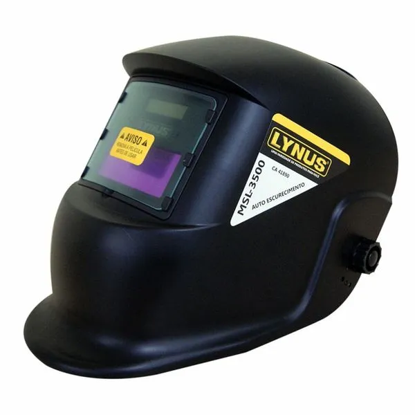 Máscara de Solda Automático 3 a 11 MSL-3500 Preto CA41890 Lynus Máscara de Solda Automático 3 a 11 MSL-3500 Preto CA.41890 Lynus