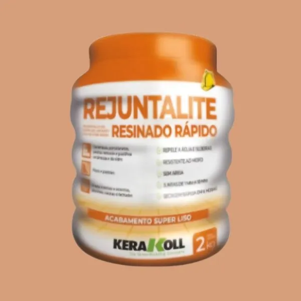 Rejunte Resinado Seca Rápido 2kg Kerakoll Rejunte Resinado Seca Rápido Pau Brasil 2kg Kerakoll