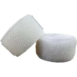 Fecho De Contato Autoadesivo 19mmx90mm 2 Conjuntos Peg Fixe Fecho De Contato Autoadesivo 19mmx90mm Branco 02 Conjuntos