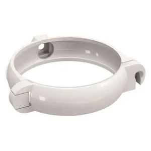 Abraçadeira PVC Classic Branco 10x10cm Odem