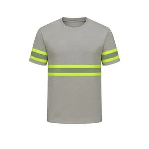 Camiseta Poliéster Manga Curta Refletiva Tockformes Camiseta Manga Curta Poliester Refletiva Cinza Tamanho M Tockformes