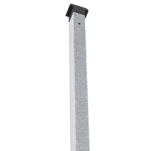 Poste de Aço Galvanizado 90Dan Padrão ENEL 7,5 Metros Pipe Poste Aço Galvanizado 80x80mm 90Dan Padrão ENEL 7,5 Metros