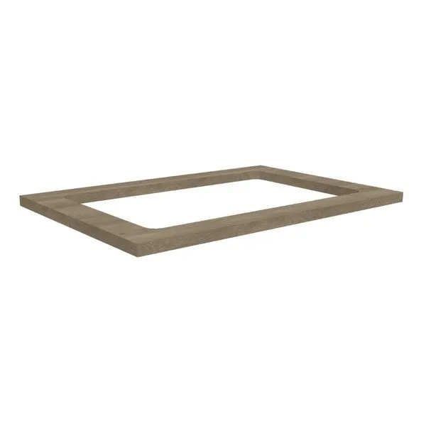 Tampo para Cooktop 80cm Kappesberg TAMPO COOKTOP 80CM ACABAMENTO NOGAL