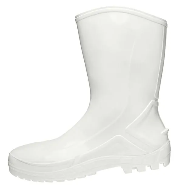 Bota PVC Sem Bico Cano Médio Marluvas Bota PVC Branca sem Bico Cano Médio Ca42291 N35 Vulcaflex