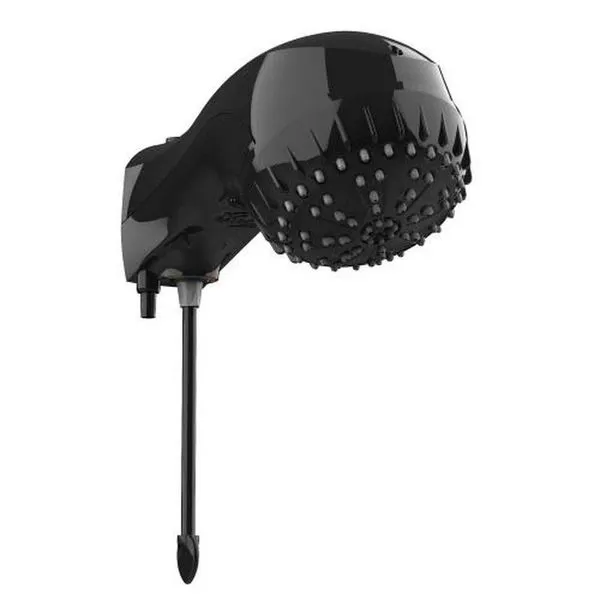 Chuveiro Ducha Top Banho 4 Temperaturas 7000 Watts Preta - Efeito Hidromassagem 220V