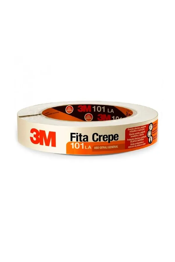 Fita Crepe Adesiva 3M 18mmx50m