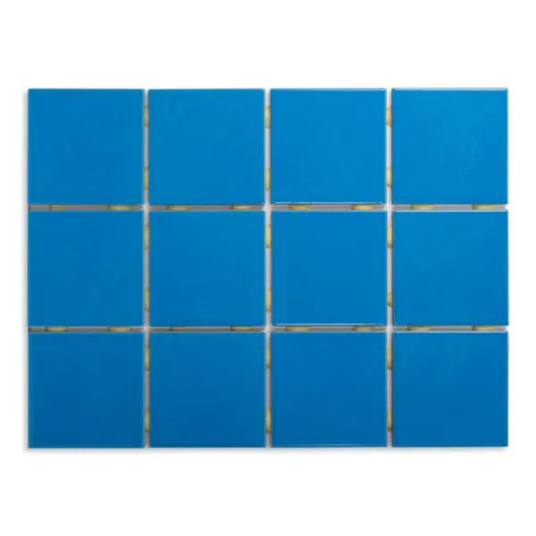 Revestimento Capri Bold Brilhante Azul 10x10cm 1,95m2 (Lote 28)