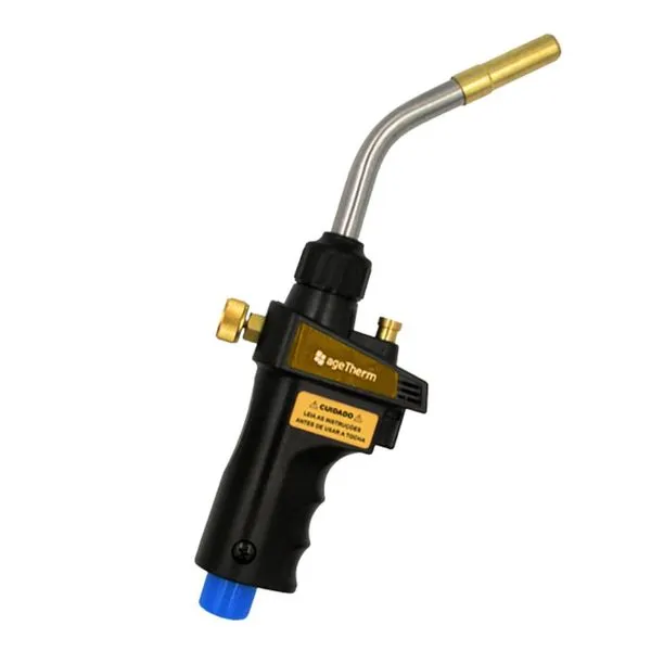 Maçarico Automático Portátil Bico Regulável 360º Gás Map/Propano AGT Maçarico Automático Portátil Bico Regulável 360º Gás Map ou Propano
