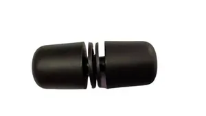 Puxador Cartucho para Box 22mm AlumÍnio Roaplas Puxador Cartucho para Box 22mm AlumÍnio Preto