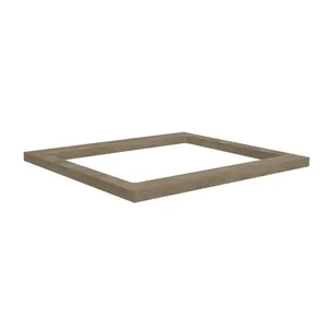 Tampo para Fogão Embutido 60cm Kappesberg TAMPO FOGÃO EMBUTIDO 60CM ACABAMENTO NOGAL