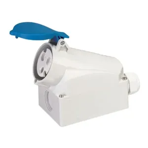 Tomada Industrial de Sobrepor 3 Pólos TSW Weg Tomada Industrial de Sobrepor 3 Pólos 32A 9H 380/440V TSW-32P3H9E53