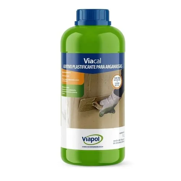 Aditivo Plastificante Argamassa Viacal Viapol Plastificante para Arg Viacal Cast 1l Viapol