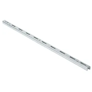 Trilho para Prateleira Simples Encaixe Fico Trilho para Prateleira Simples Encaixe 100cm Zincado