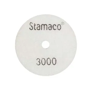 Disco de Lixa Diamantado 100mm Grão 3000 10159 Stamaco