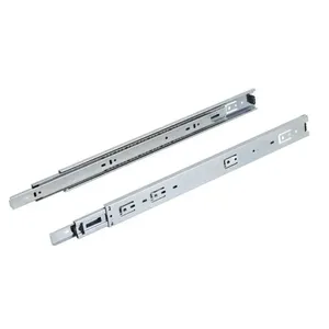 Corrediça Telescópica H45 Até 35Kg 1 Par Zincada FGVTN Corrediça Telescópica H45 450mm Até 35Kg 01 Par Zincada