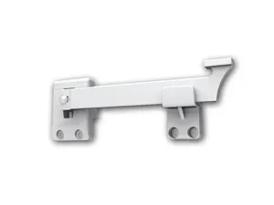 Haste Comando Janela Maxim-ar 400mm Alumínio Branco Udinese Haste Comando Janela Maxim-ar 400mm Alumínio Branco