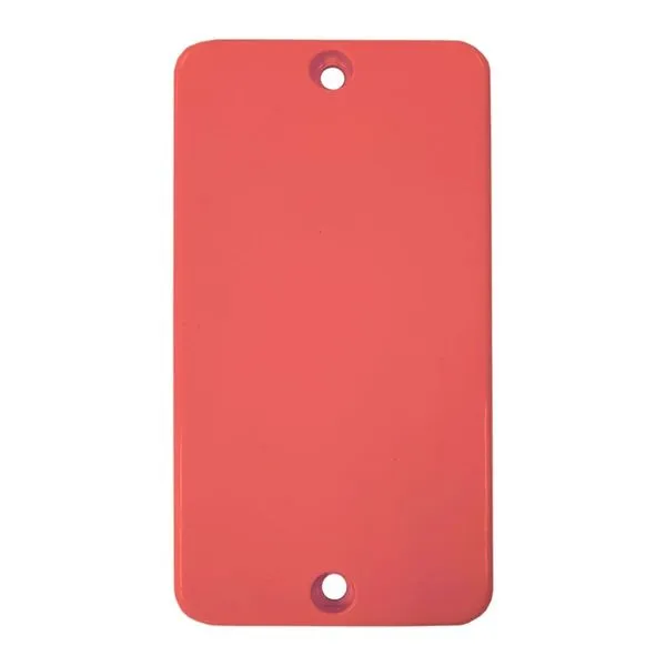 Tampa Cega PVC para Condulete Masster Tampa Cega PVC para Condulete 1" Masster Vermelha