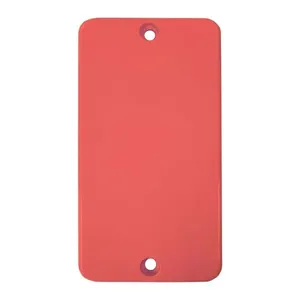 Tampa Cega PVC para Condulete Masster Tampa Cega PVC para Condulete 1" Masster Vermelha
