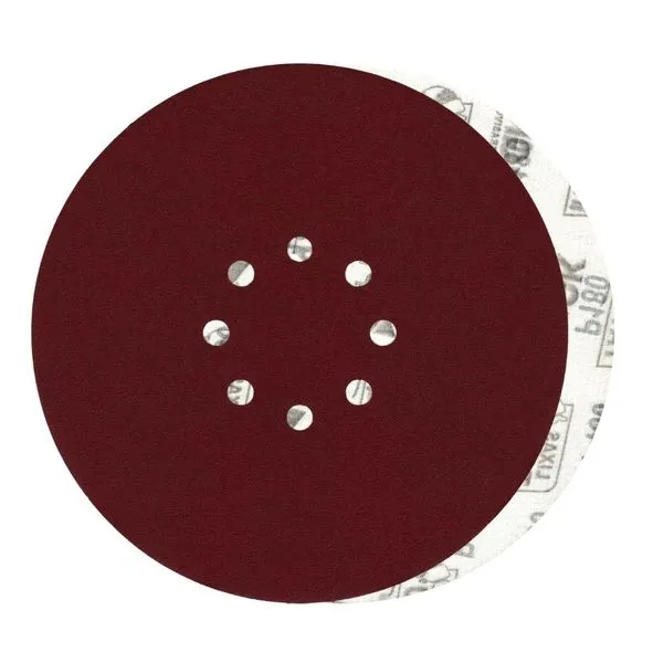 Disco de Lixa 9" 225mm 8 Furos Grão 50 10 Peças Lixas Tatu