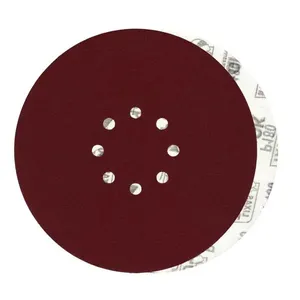 Disco de Lixa 9" 225mm 8 Furos Grão 50 10 Peças Lixas Tatu