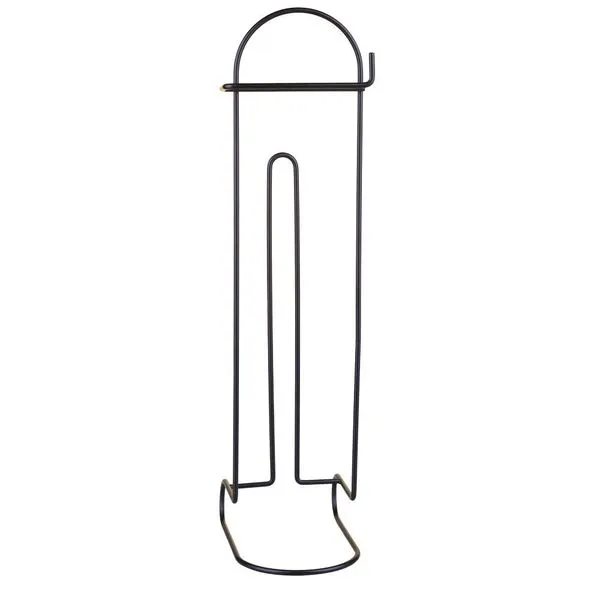 Suporte Arthi para 4 Rolos Papel Higiênico Preto