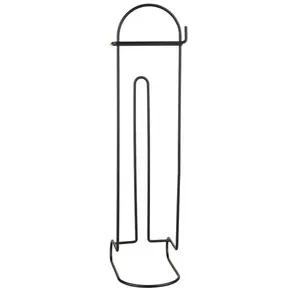 Suporte Arthi para 4 Rolos Papel Higiênico Preto