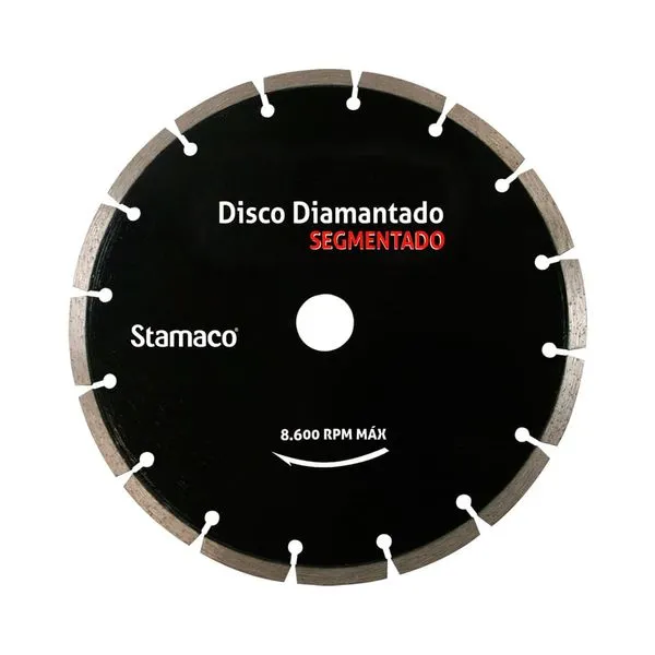 Disco Diamantado Segmentado Stamaco Disco Diamantado Segmentado 7" 180x25,40mm 4714 Stamaco