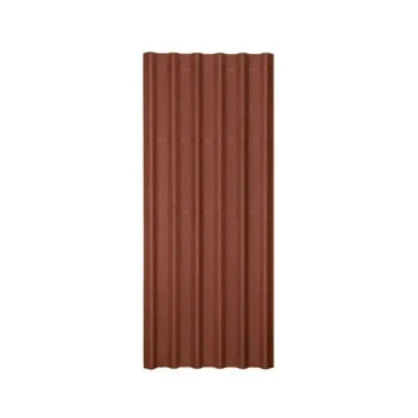 Telha Ondulada Fibra Stilo Vermelha 3mm 2x0,82cm Onduline