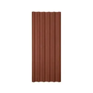 Telha Ondulada Fibra Stilo Vermelha 3mm 2x0,82cm Onduline