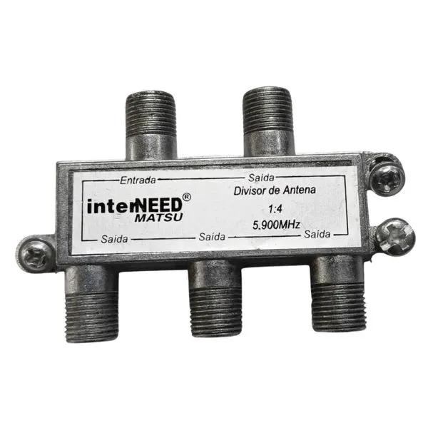 Divisor de Alta Frequência 1:4 900A 2050MHZ Interneed Divisor de Alta Frequência 1:4 900A 2050MHZ 01 Peça