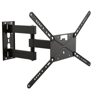 Suporte para TV Articulável com Inclinação 14" a 56" SPTA355 Preto Multivisão Suporte para TV Articulável com Inclinação 14" a 56" SPTA355 Preto