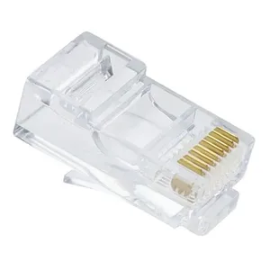 Plugue Informática RJ45 com 10 peças A.Santos Plugue Informática RJ45 com 10 Peças