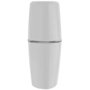 Porta Escova de Dentes e Creme Dental com Tampa para Banheiro OU Branco