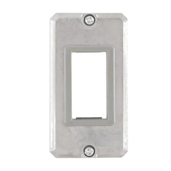 Tampa Alumínio 1 Posto para Condulete Equile Wetzel Tampa 1 Posto Vertical para Condulete 3/4" - Módulo Linha Equille