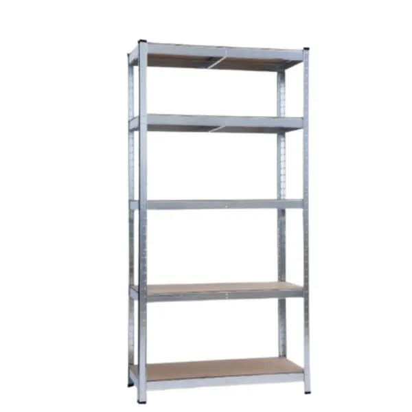 Estante de Aço Galvanizado 176x90x40CM 875Kg 5 Prateleiras MDF Kian Estante de Aço Galvanizado 176x90x40CM 875Kg 5 Prateleiras MDF