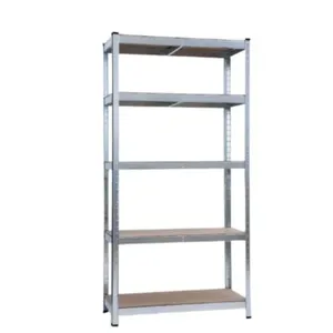 Estante de Aço Galvanizado 176x90x40CM 875Kg 5 Prateleiras MDF Kian Estante de Aço Galvanizado 176x90x40CM 875Kg 5 Prateleiras MDF
