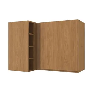 Armário Aéreo de Canto 1 Porta 98cm R647 Kappesberg AÉREO 1 PORTA CANTO 98CM ACABAMENTO CANELA