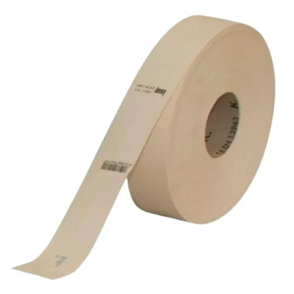 Fita de Papel para Juntas Drywall 50mm 150m Knauf Fita de Papel para Juntas Drywall Branca 50mm 150m Knauf