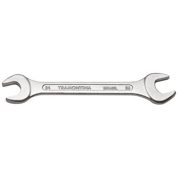 Chave Fixa Com Corpo Em Aço Especial Cromado Tramontina Basic 24 X 26mm - Tramontina