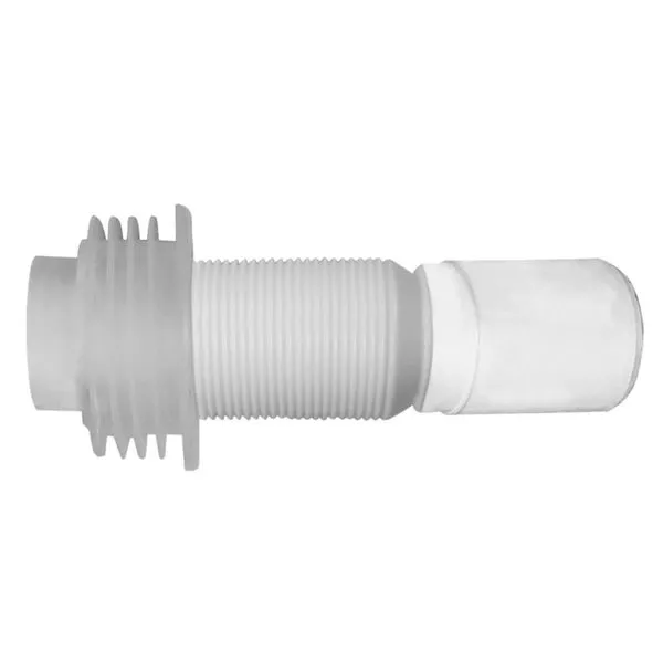 Tubo de Ligação Extensível Ajustável para Vaso Sanitário Grap Tubo de Ligação Extensível para Vaso Sanitário Branco Grap