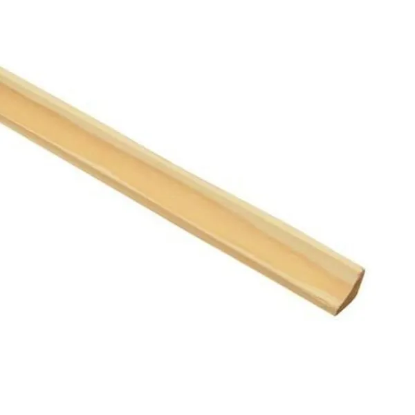 Meia Cana Aparelhado de Pinus West Doors Meia Cana Aparelhado de Pinus 1x1cm 2m