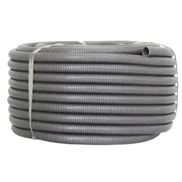 Eletroduto Corrugado Cinza Tubos Bravo Eletroduto Corrugado 1/2" 20mm Cinza Tubos Bravo 50 Metros