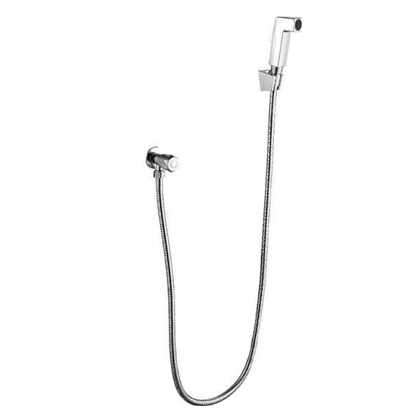 Ducha Higiênica Plástica com Registro Deckcasa Ducha Higiênica Plástica Cromada com Registro Deckcasa