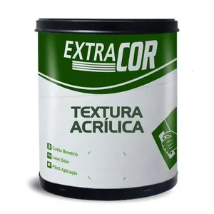 Textura Acrílica Rústica M10 25Kg Extracor Textura Rústica Palha 25Kg M10 Extracor