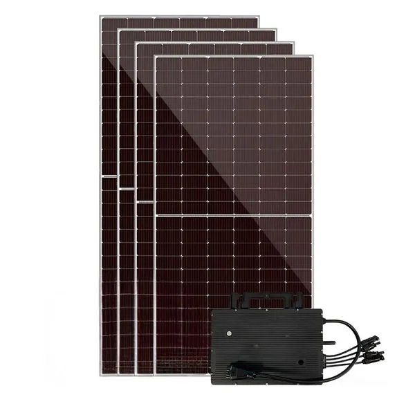 Kit Fotovoltaico Microinversor 585W Cerâmico JNG Kit Fotovoltaico Microinversor 4 Placas 585W Pot 2,34KWP Cerâmico