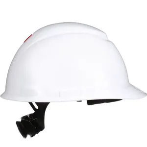 Capacete com Catraca, Jugular e Indicador UV 3M Capacete Branco H701 com Catraca e Indicador Uv 3M