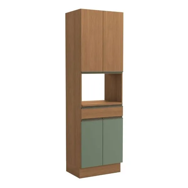Kit Forno 70cm 4 Portas 1 Gaveta Kappesberg Kit forno 700mm 4 portas 1 gaveta canela/verde