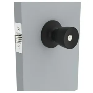 Fechadura Externa Cilindrica 90mm Tulipa Soprano Fechadura Externa Cilindrica 90MM Tulipa Preto