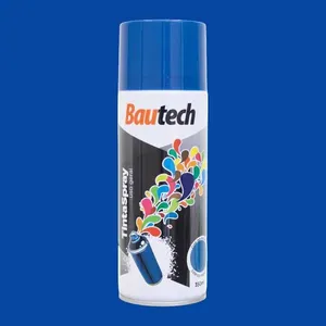 Tinta Spray Uso Geral Alto Brilho 350ml Bautech Tinta Spray Uso Geral Alto Brilho Azul Escuro 350ml Bautech