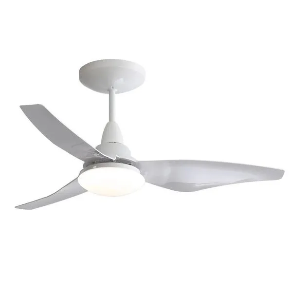 Ventilador de Teto Mestre LED 2 Lâmpadas Controle Remoto Aliseu Ventilador de Teto Mestre Branco LED Controle Remoto Bivolt